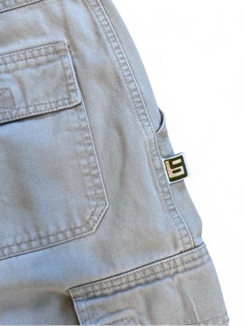 Vintage Buggirl skater rave cargo shorts